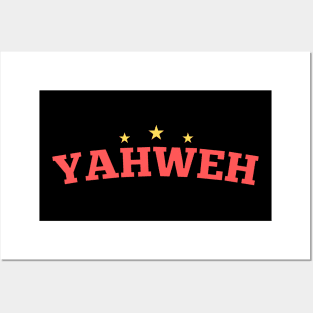 Yahweh | Christian Typography Posters and Art